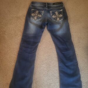 Rue 21, Twenty-one Black Premium boot flex jeans, size 1/2R